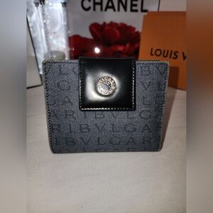 Bulgari Compact Denim Wallet